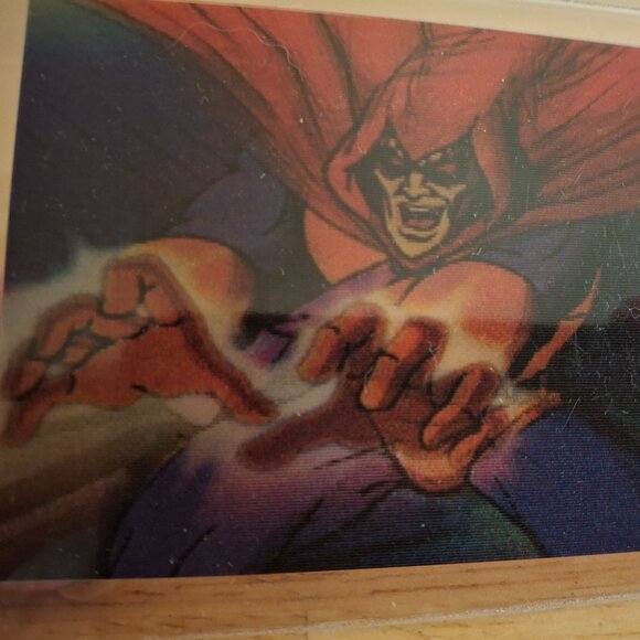 1996 Marvel Motion Hobgoblin Promo Card Spider-Man Skybox - HIGHER GRADE! - Picture 2 of 4